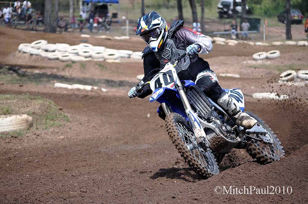 Motocross rider at Cessnock