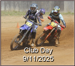 Riders racing side by side at a club day, Allen Park, Somersby