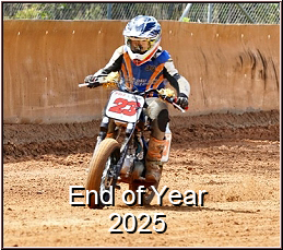 Junior rider at the club's end-of-year meeting