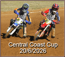 Riders battling at the Central Coast Cup